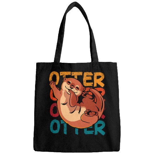 Otters Cute Sea Otter Men Women Kids Bags