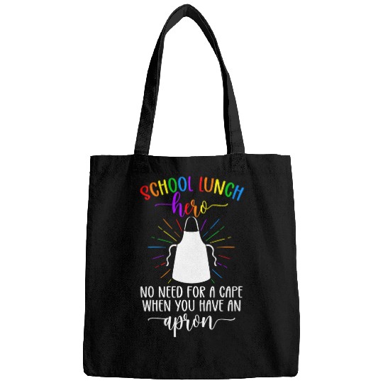 bests School Lunch Lady Hero Cafeteria Worker Bags