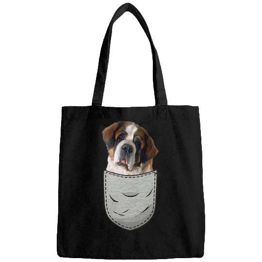 Dog Saint Bernard Bernhardiner St Bernard Dog Saint Bernard Pocket Bags