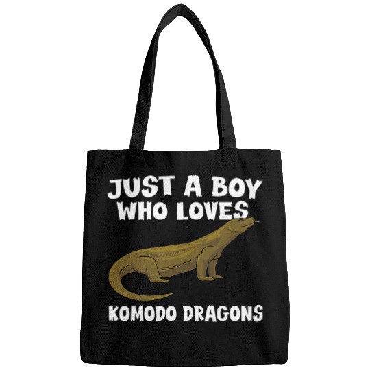Dragons Great Komodo Dragon For Boys Design Animal Lover Wildlife Bags