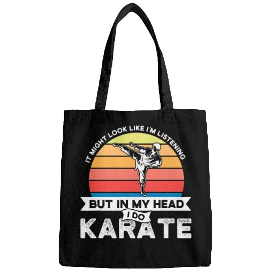 In my head I do karate Karate Bags