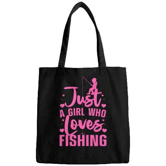 Fishing Cute Fishing For Women Girls Kids Fisherman Bass Fish 29 Fisher Bags