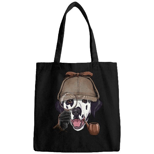 Dalmatian Detective Dalmatian Lover 113 Dalmatians Dog Bags
