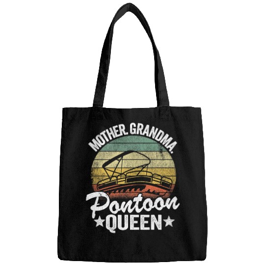 Lake Life Women Mom Mother Grandma Pontoon Queen Bags