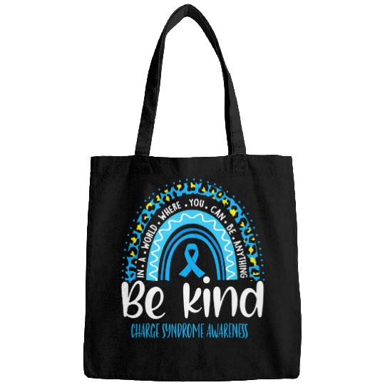 Charge Syndromes Warrior Leopard Rainbow Choose Kindness Bags