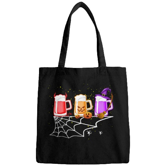 Beer Halloween Halloween 3 Beer Cups Drink Team Halloween 375 Pumpkin Bags