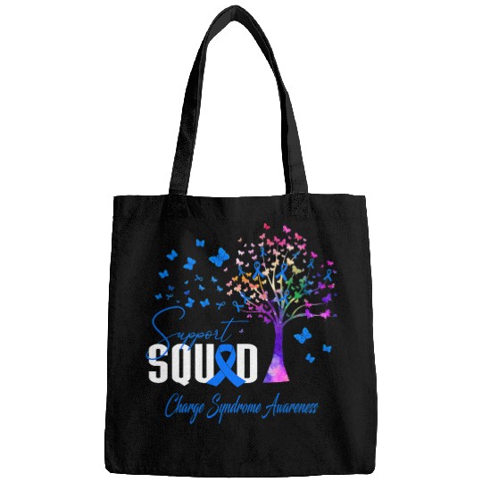 Charge Syndromes Warrior Support Squad For Charge Syndromes Awareness Bags