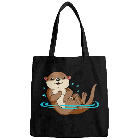 Otters Cute Sea Otter 6 Bags