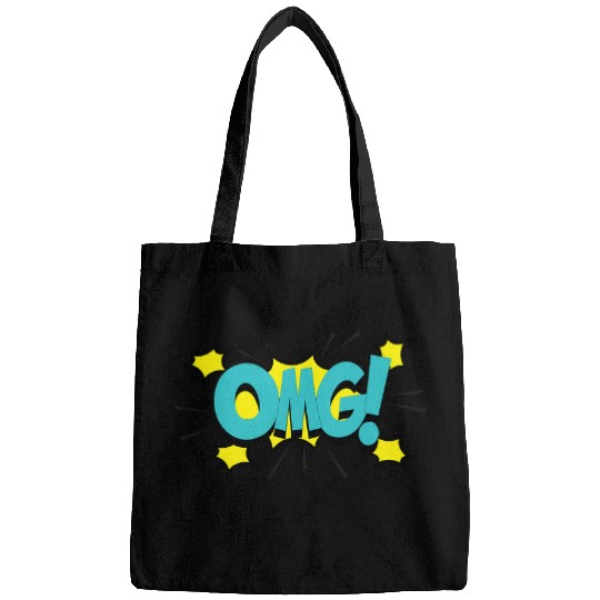 Comic Book Effect OMG Bags