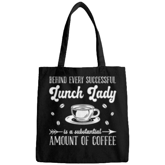 Lunch Lady Coffee Cafeteria Worker 2 Bags