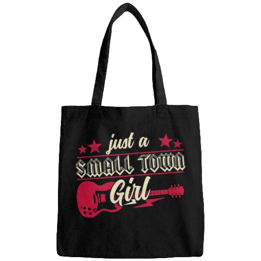 Guitarist Just a Small Town Girl rock Guitar Bags