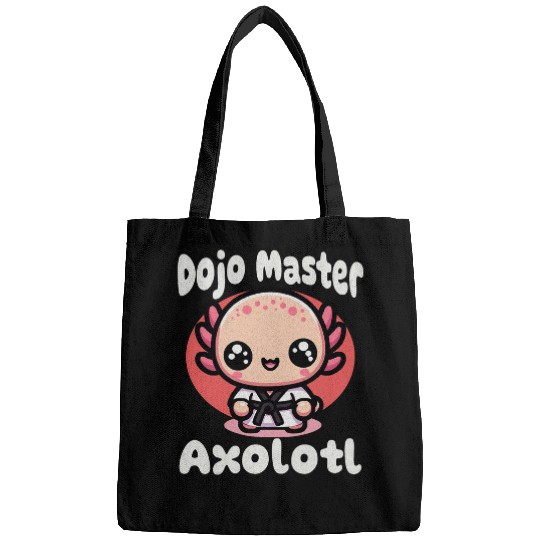 Kawaii Axolotls Sunglasses Dojo Master Karate Martial Arts Bags
