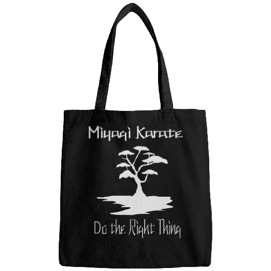 Miyagi Do Dojo Karate Do The Right Thing Novelty Funny Item Bags