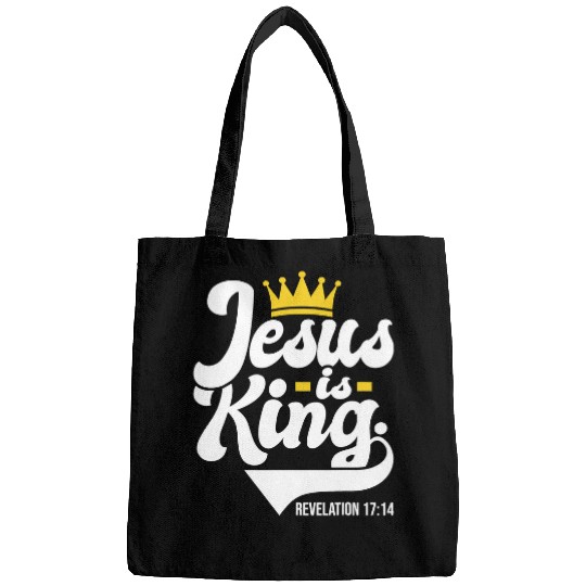 Christian Jesus Is King Revelation 1714 Christian Religious Bible420 Christ Bags