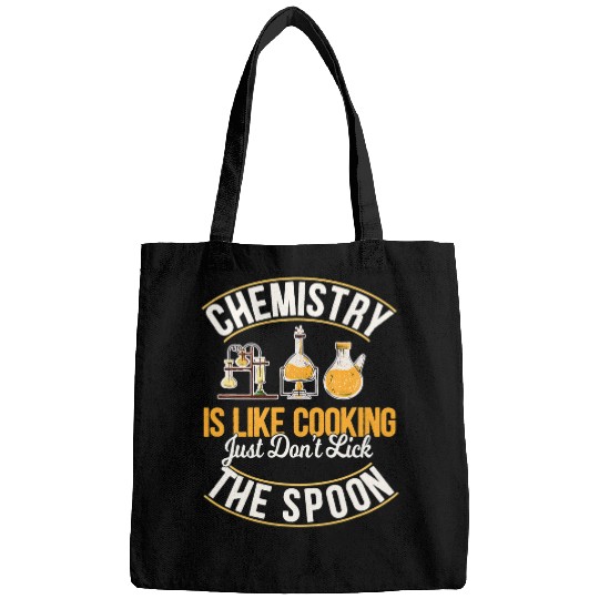Chemist Job Chemistry Is Like Cooking Funny Chemist Science Nerd Lover 3 Bags