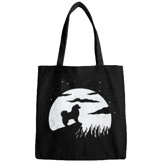 Australian Shepherd and Moon Halloween 3 Bags