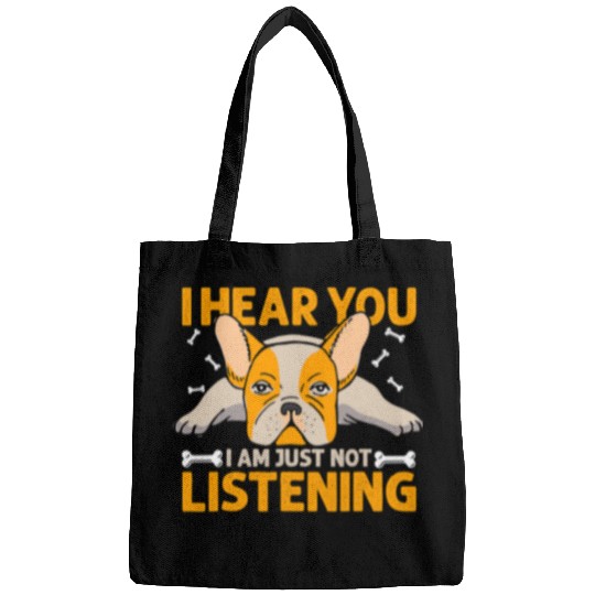 Dog Basset Hound I Hear You Not Listening Dog Lover Bags