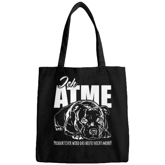 Dog Staffordshire Bull Terrier I Breathable Dog Saying Bags