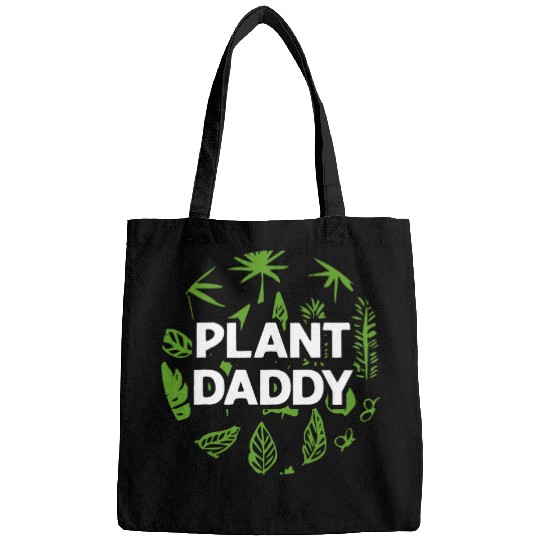 Fathers Day Plant Daddy 2Son Daughter Gardener Love Nature Bags