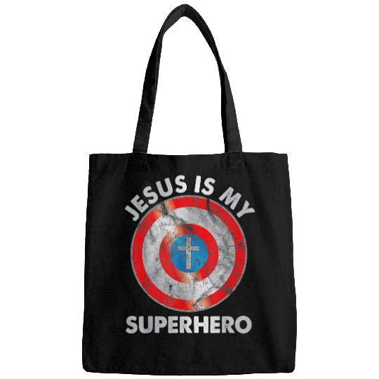 Christian Jesus Is My SuperHero Christian Jesus Lovers Men Women Kid Christ Bags