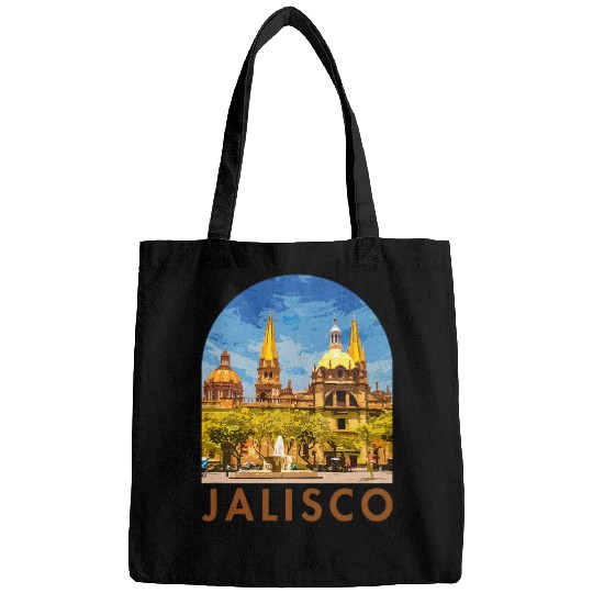 Jalisco Mexico Guadalajara Cathedral Traveling Trip Mexican Bags