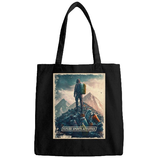 Climbing Climber Rock Climbing Post Apocalyptic Environmental pollution Climb Bags