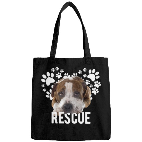 Bully Lover Dog Rescue Paws 257 Pitbull Dog Bags