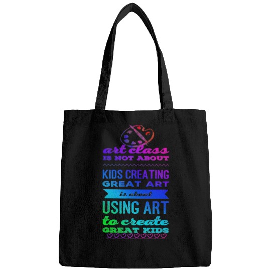 Art class is about using art to create great kids Bags