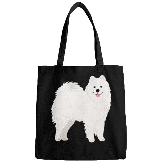 Dog Samoyed White Fluffy And Cute bests Dog Breed Samoyed 3 Bags