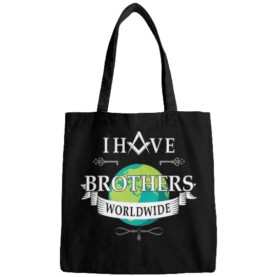 Freemason I Have Brothers Square Compass Masonic Worldwide Bags