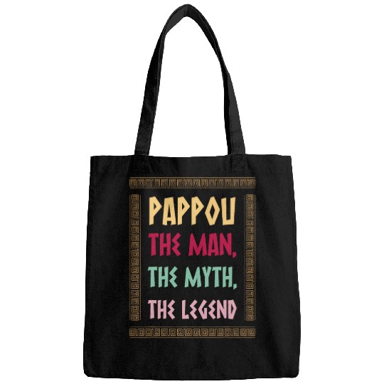 Funny Ancient Greek Fathersday History Buff and Greek Lover Bags