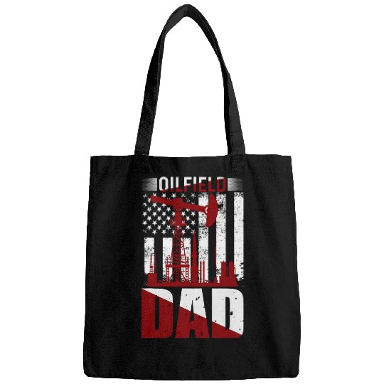 Oilfield Worker Rig Roughneck Oilfield Dad 1 Bags