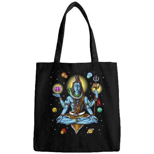 Namaste Yoga Shiva Hindu God Zen Yoga Meditation Hinduism Spiritual Meditation Bags