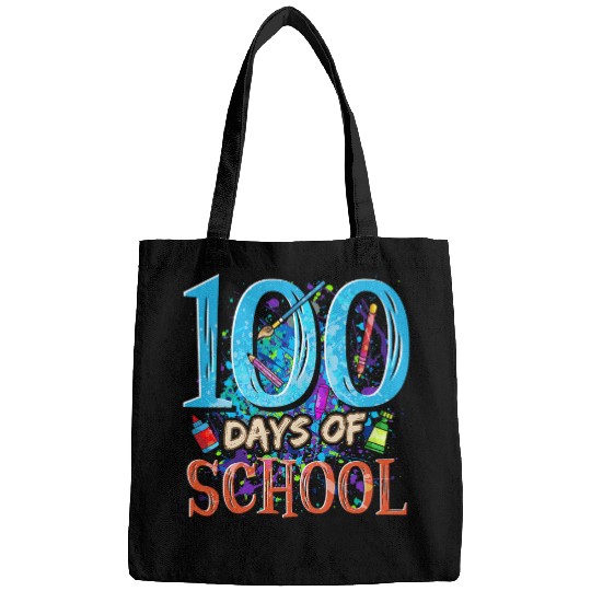 100 Days of School Art Class Art Teacher or Student Bags
