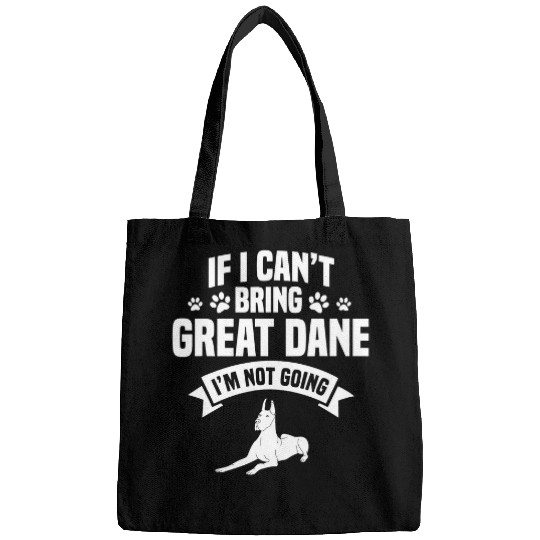 Dog Great Dane Gentle Dog Lover Fur Parent German Mastiff Bags