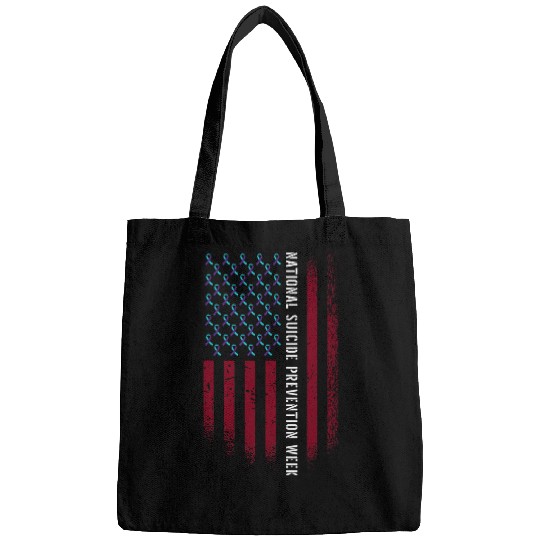American Advocacy Flag National suicides Prevention Week Bags