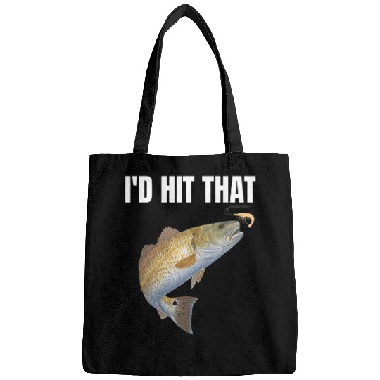 Fishing Funny Redfish Fishing Apparel For Men Women Redfish Fisher Bags