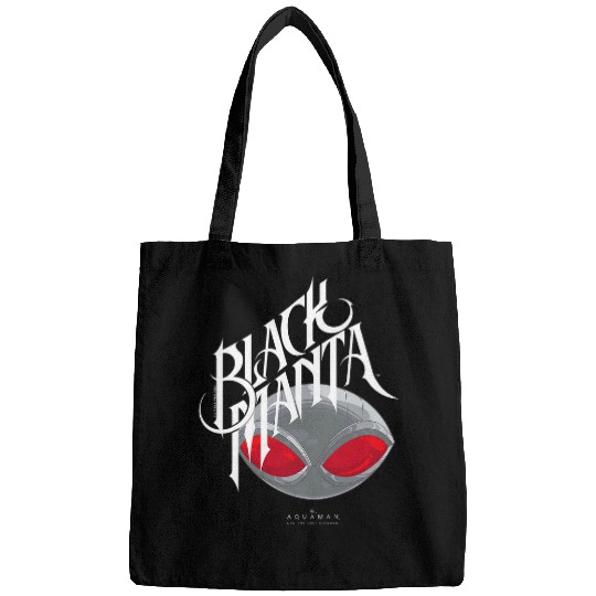 Aquaman And The Lost Kingdom Black Manta Face Portrait V2 Bags