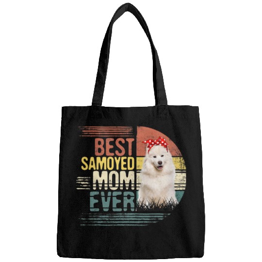Dog Samoyed vintages bests Samoyed Mom Ever Mothers Day For Dog Mom 7 Bags