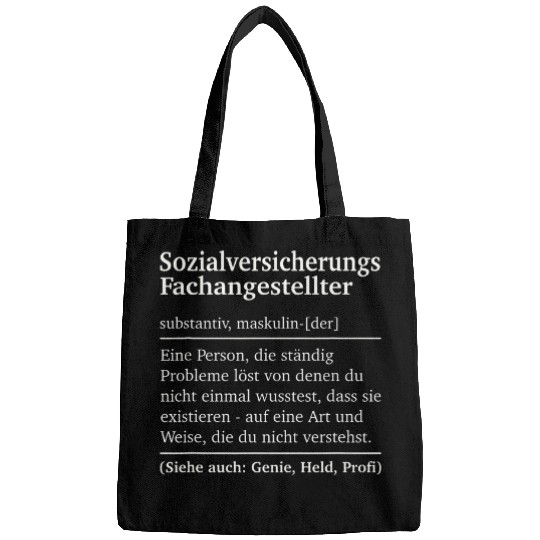 Mens Insurance Social Security Worker Bags