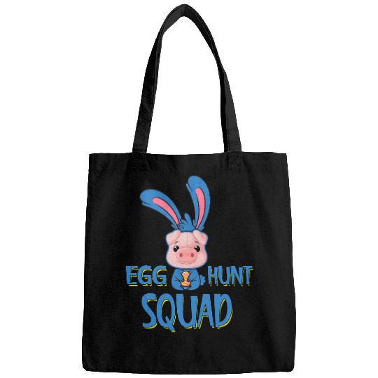 Egg Hunt Squad Cute Pig Piggy Easter Day Eggs Hunting Cute 21 Bags