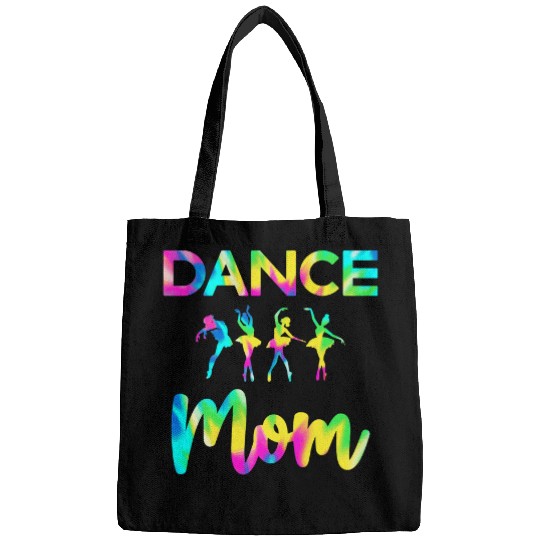 Dance Mom Tie Dye Dancer Ballet Lovers Practice Mothers Day Bags