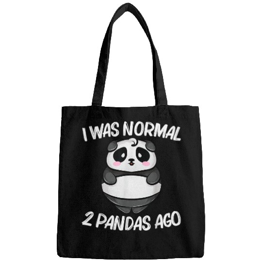 Funny Bear Funny Panda Gift For Men Women Cute Panda Bear Animal Lovers Cute Bears Bags