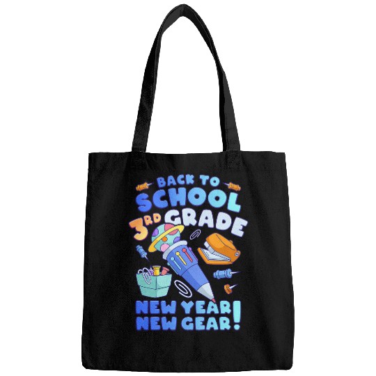 Back To School Boy 3rd Grade School Supplies Bags