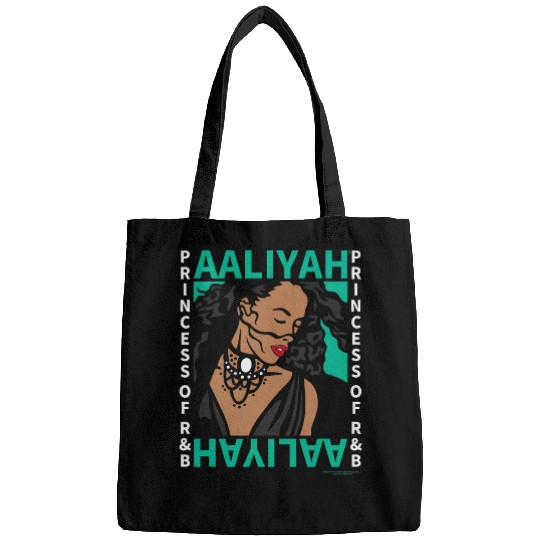 Aaliyah Illustration Square Bags