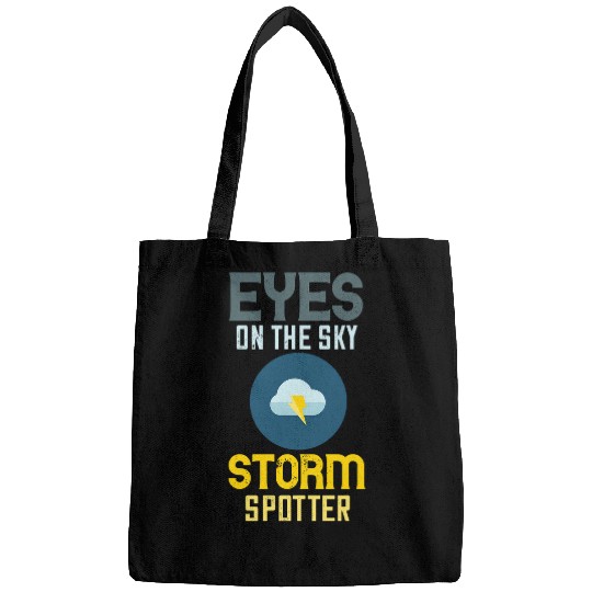 Eyes On The Sky Storm Chase Weather Forecaster Weatherman Bags