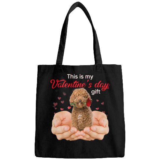 Cute Labradoodle This Is My Valentines Day Pajama Bags