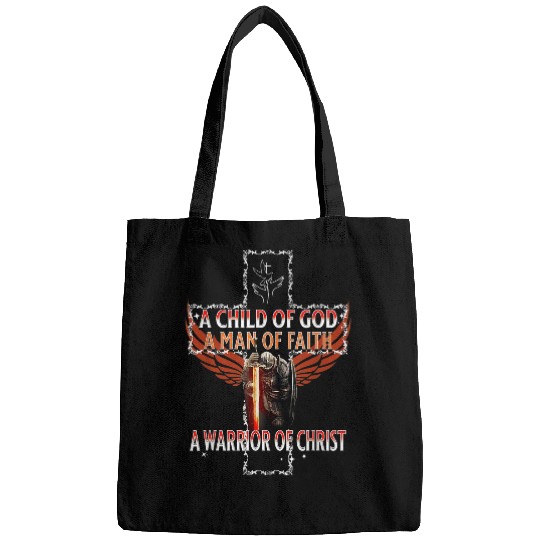 Christian Knight Templar Child Of God Man Of Faith Christian Religious Christ Bags