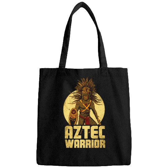 Aztec Warrior King Mexican Native Art Mayans 4 Bags