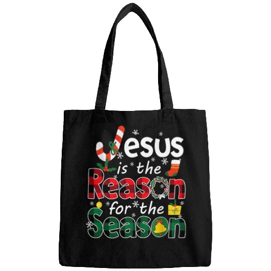 Christian Jesus is The Reason for The Season Christian Christmas 24 Bibble Jesus Christ Bags